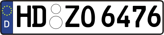 HD-ZO6476