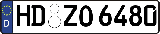 HD-ZO6480