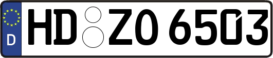 HD-ZO6503