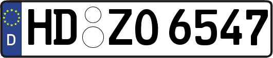 HD-ZO6547