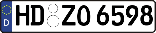 HD-ZO6598