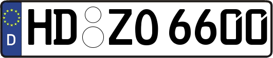 HD-ZO6600