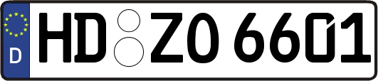 HD-ZO6601