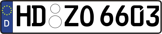HD-ZO6603