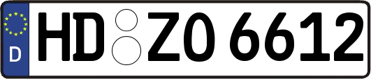 HD-ZO6612