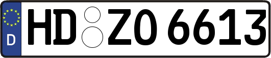 HD-ZO6613