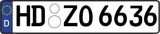 HD-ZO6636
