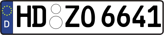 HD-ZO6641
