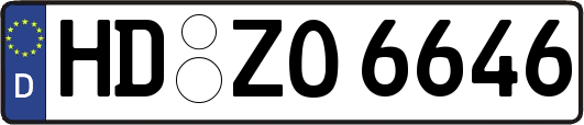 HD-ZO6646