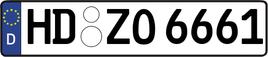 HD-ZO6661
