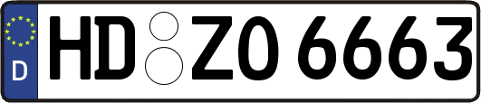 HD-ZO6663