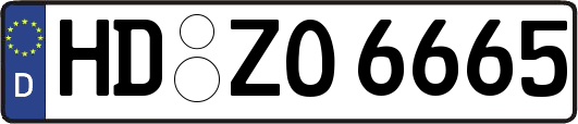 HD-ZO6665