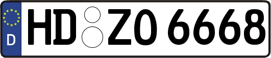 HD-ZO6668
