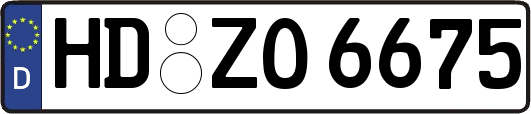 HD-ZO6675