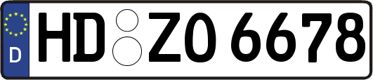 HD-ZO6678