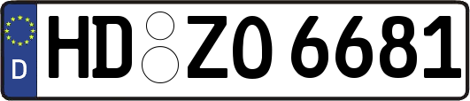 HD-ZO6681