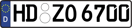 HD-ZO6700