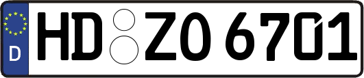 HD-ZO6701