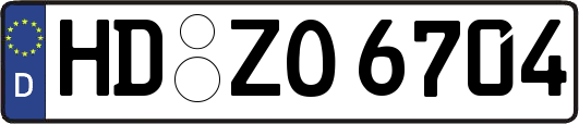 HD-ZO6704