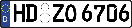HD-ZO6706