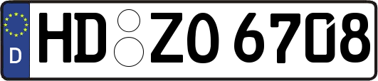 HD-ZO6708