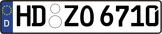 HD-ZO6710