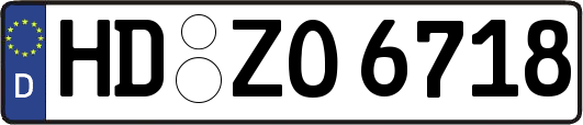 HD-ZO6718