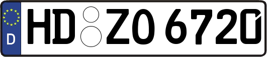 HD-ZO6720