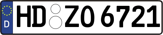 HD-ZO6721