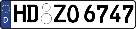 HD-ZO6747