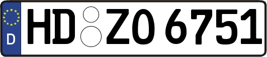 HD-ZO6751