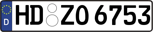 HD-ZO6753