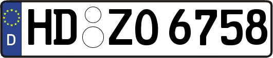 HD-ZO6758