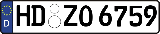 HD-ZO6759