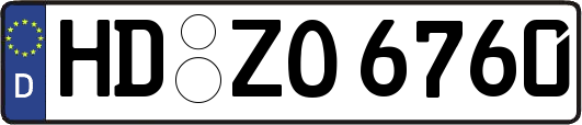 HD-ZO6760