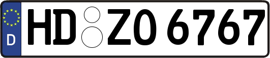 HD-ZO6767
