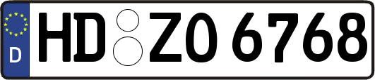 HD-ZO6768