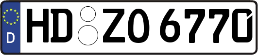 HD-ZO6770