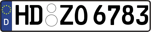HD-ZO6783