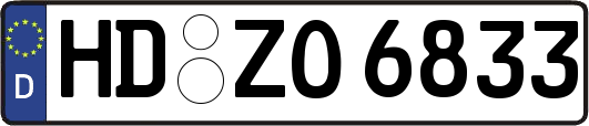 HD-ZO6833