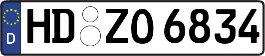 HD-ZO6834
