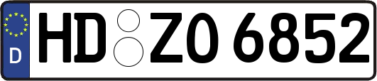 HD-ZO6852