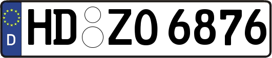 HD-ZO6876
