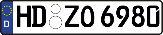 HD-ZO6980