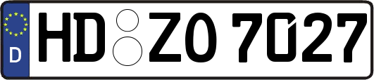 HD-ZO7027