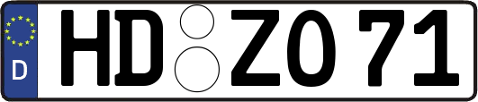 HD-ZO71