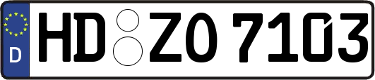 HD-ZO7103
