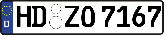 HD-ZO7167