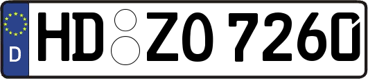 HD-ZO7260