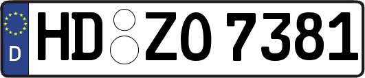 HD-ZO7381
